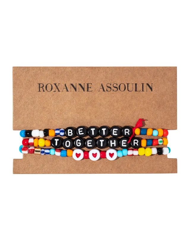 Camp Bracelets sold by Roxanne Assoulin