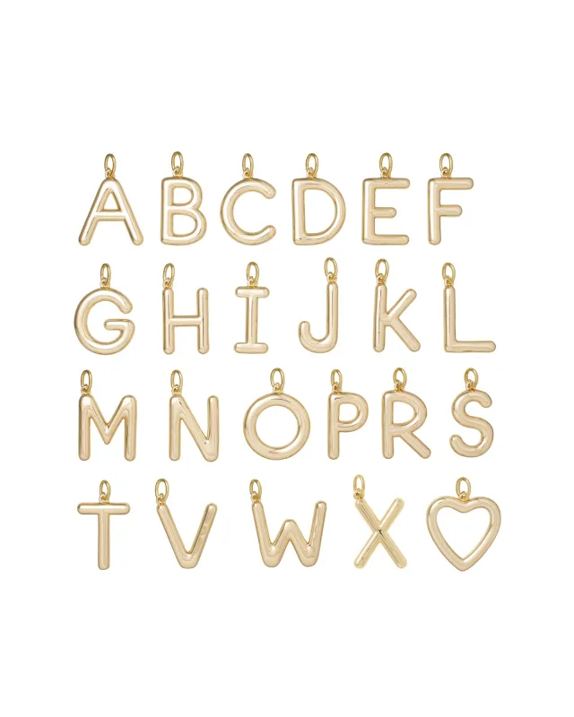 The Very Big Puffy Initial Charms sold by Roxanne Assoulin