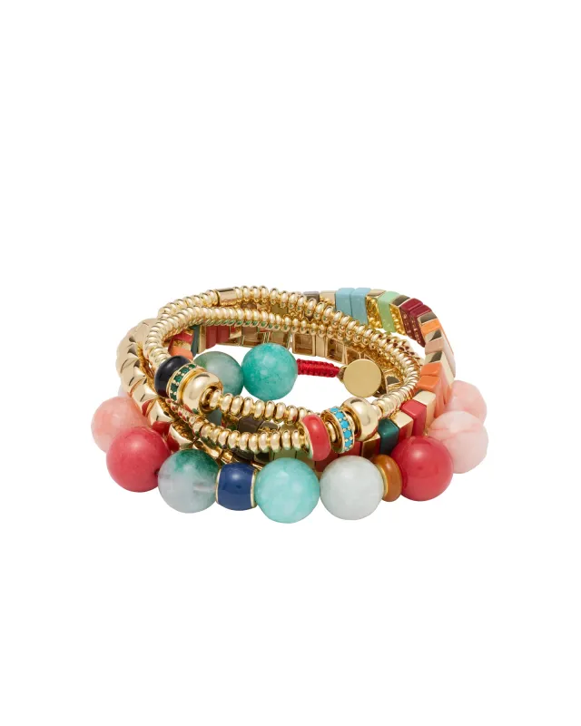 The Bright By Nature Bracelet Stack sold by Roxanne Assoulin