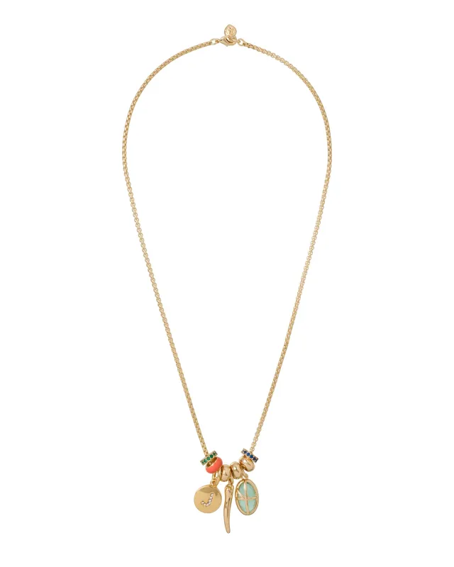 A Little Bit of Everything Charm Necklace sold by Roxanne Assoulin