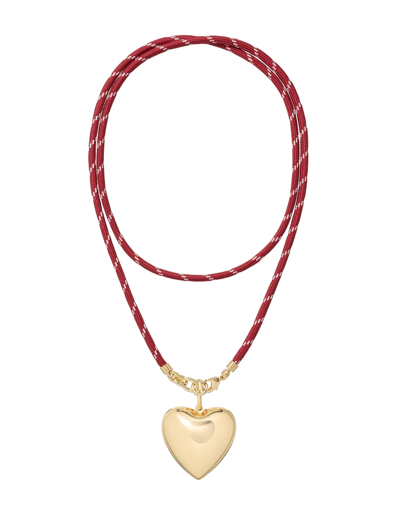 The Long Happy Cord Charm Necklace sold by Roxanne Assoulin product image thumbnail 2