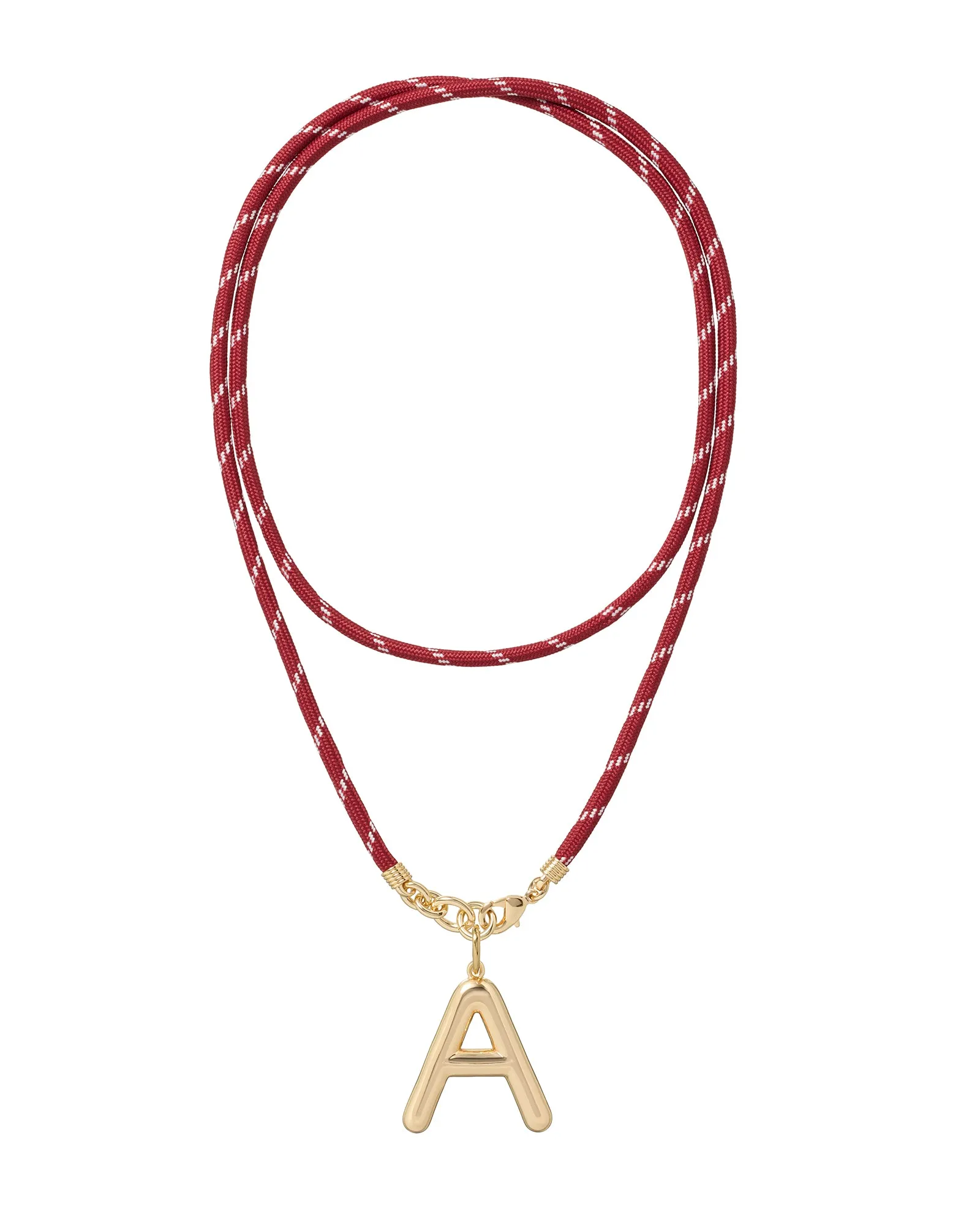 The Long Happy Cord Charm Necklace sold by Roxanne Assoulin product image thumbnail 3