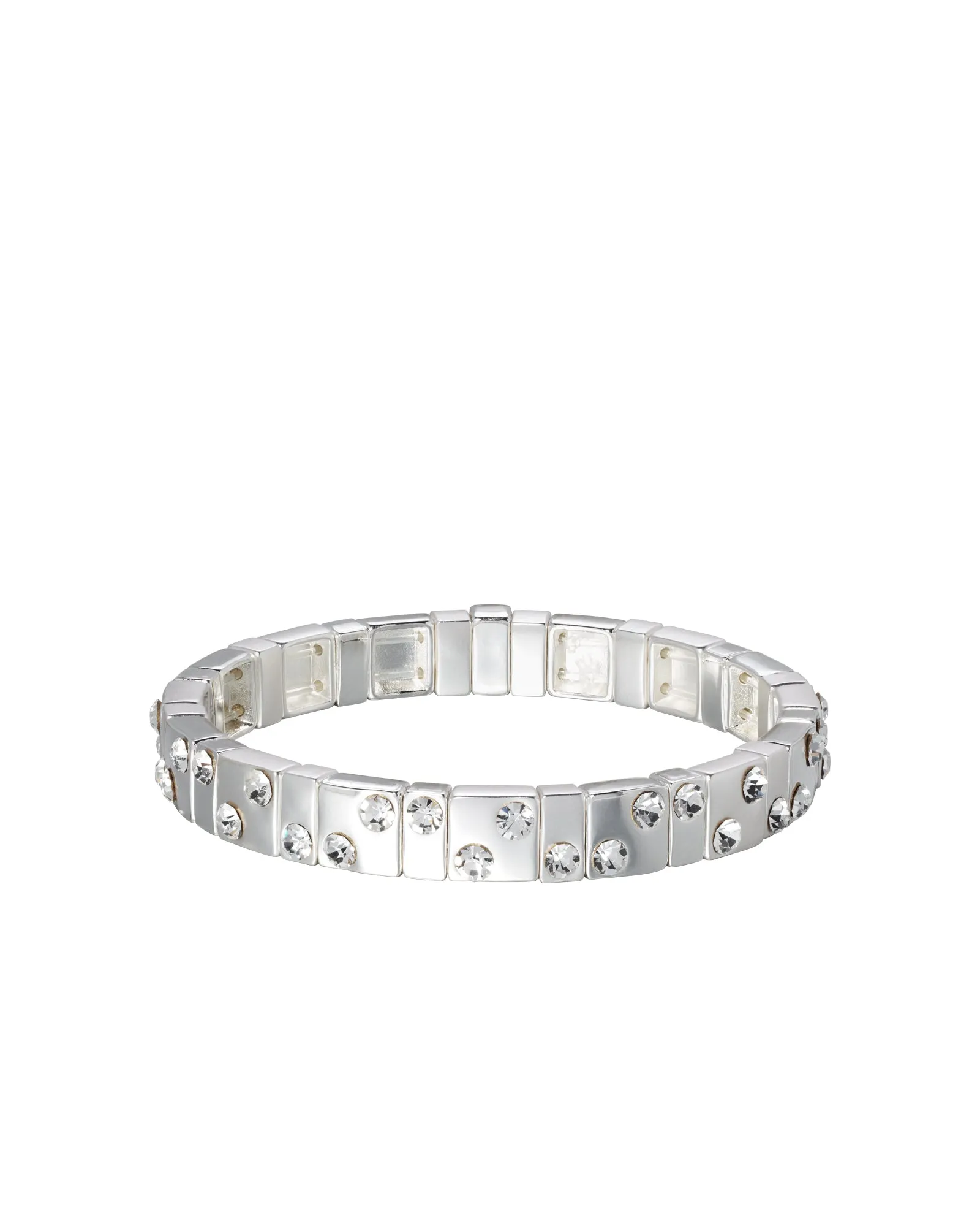 The Rock & Roll Stack in Silver sold by Roxanne Assoulin product image thumbnail 4