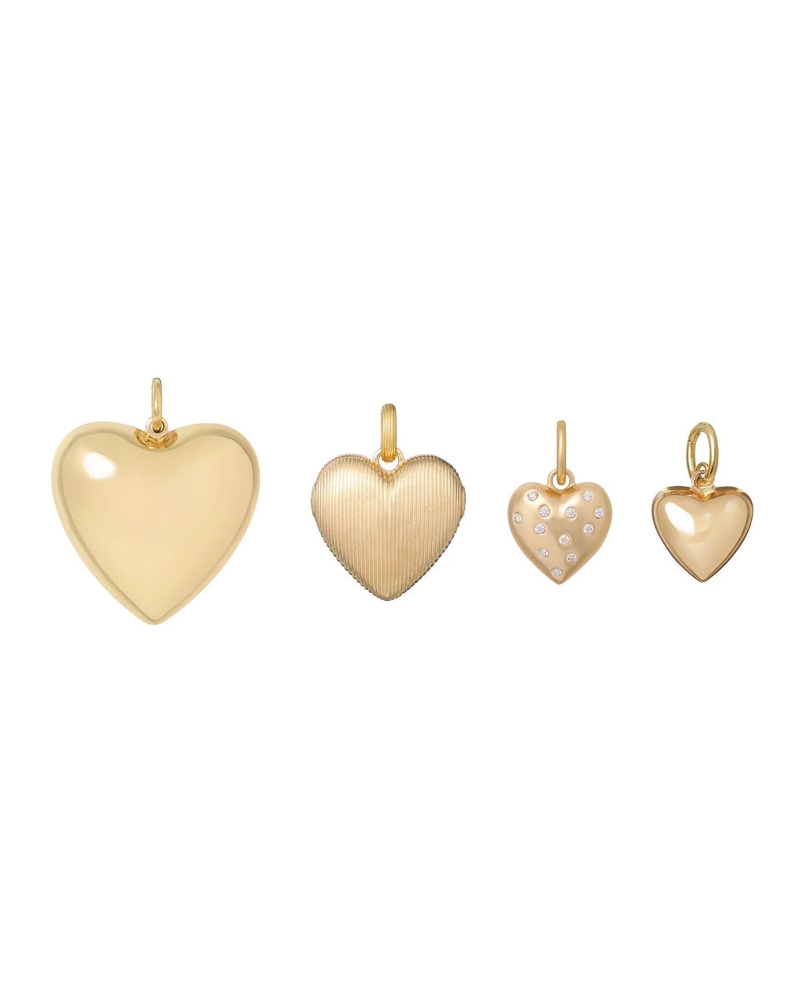 The Gold Heart Charms sold by Roxanne Assoulin product image thumbnail 3