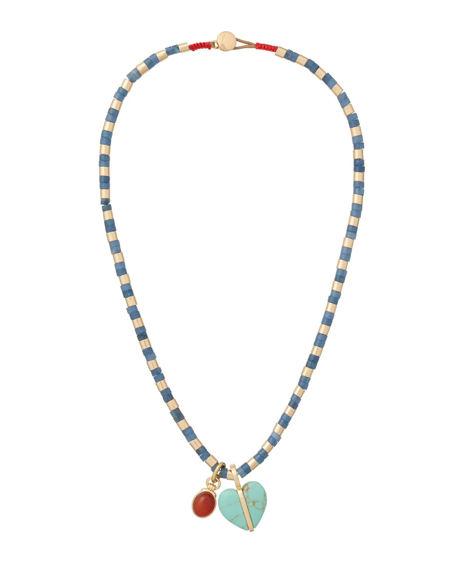 The Semi Precious Heishi Necklace sold by Roxanne Assoulin product image thumbnail 3