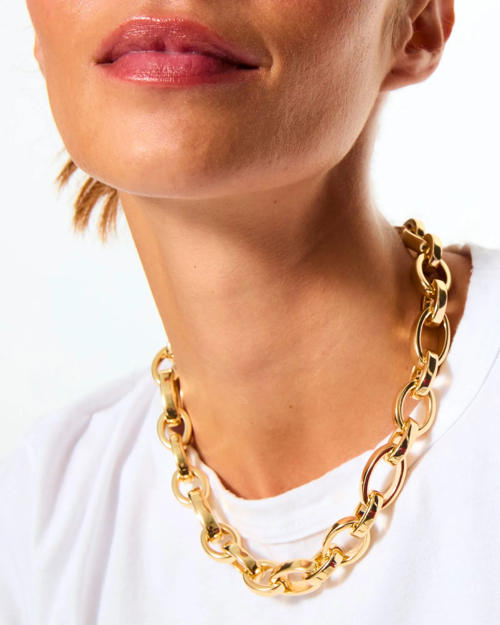 The Puffy Link Necklace sold by Roxanne Assoulin product image thumbnail 2