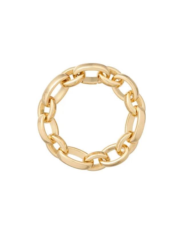 The Puffy Link Bracelet sold by Roxanne Assoulin