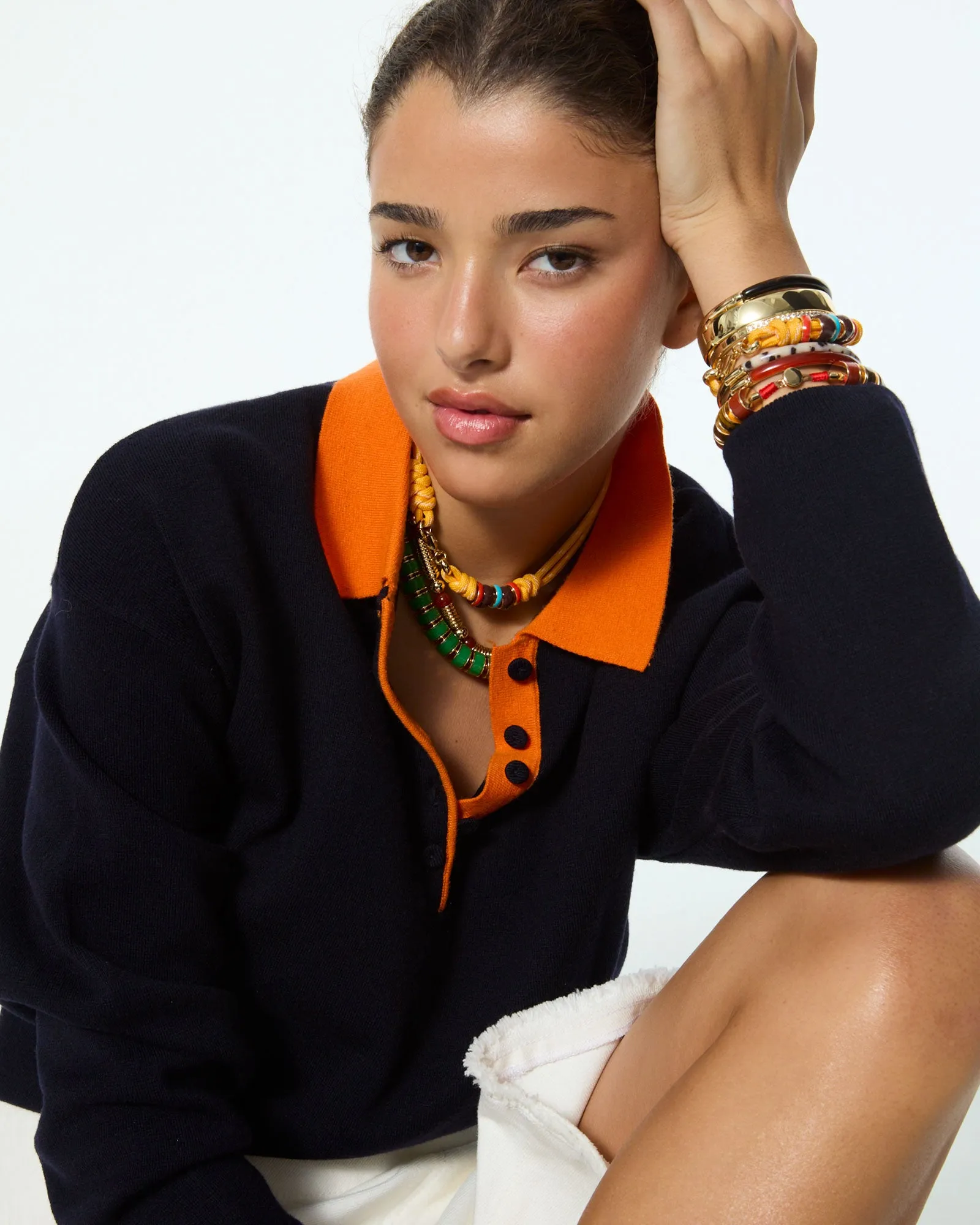 The Super Size Happy Cord Bracelet sold by Roxanne Assoulin product image thumbnail 2