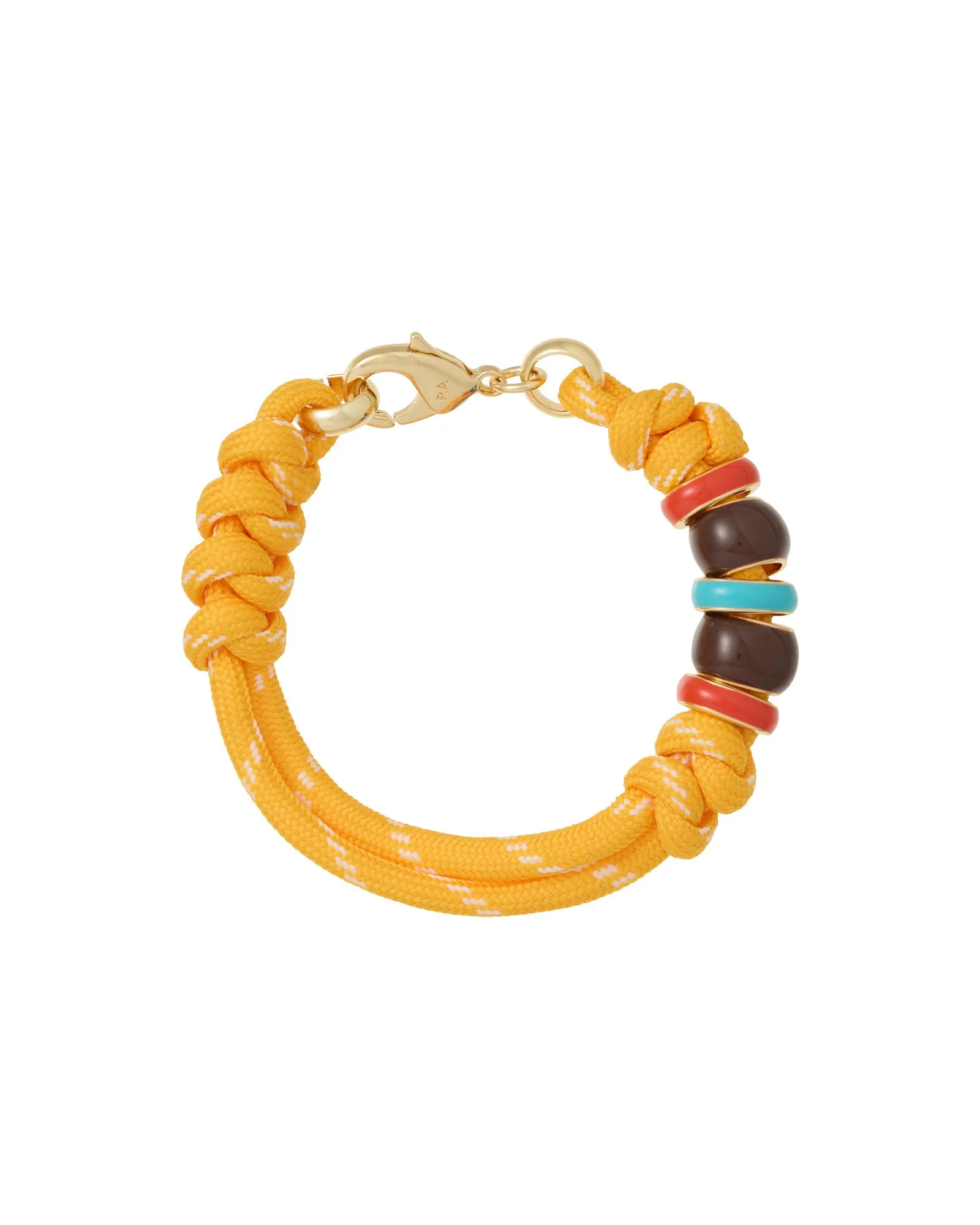 The Super Size Happy Cord Bracelet sold by Roxanne Assoulin