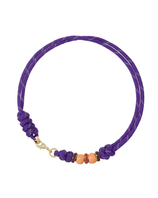 The Super Size Happy Cord Necklace sold by Roxanne Assoulin