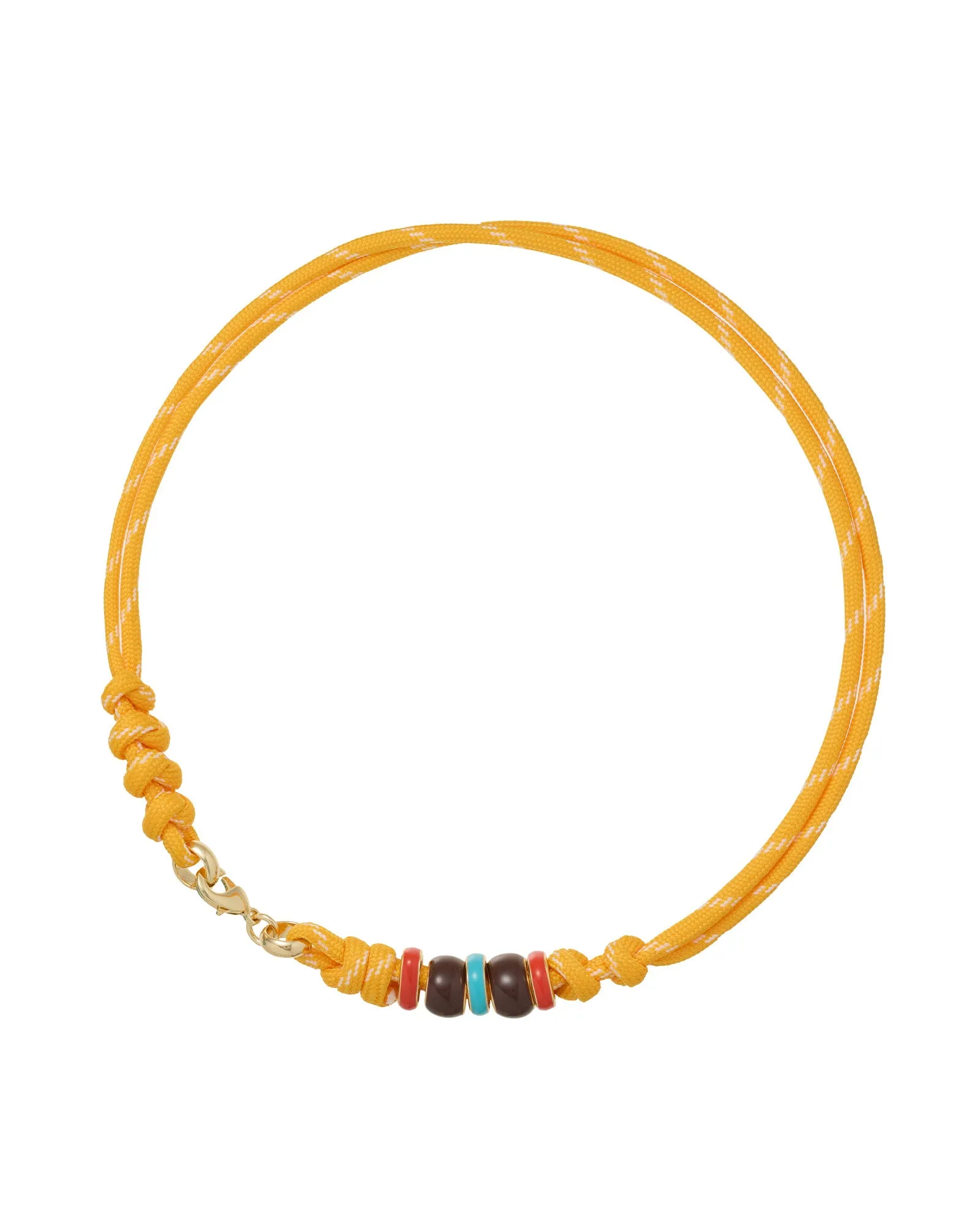 The Super Size Happy Cord Necklace sold by Roxanne Assoulin