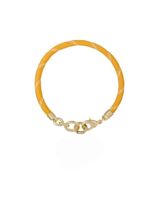 The Happy Cord Charm Bracelet made by Roxanne Assoulin