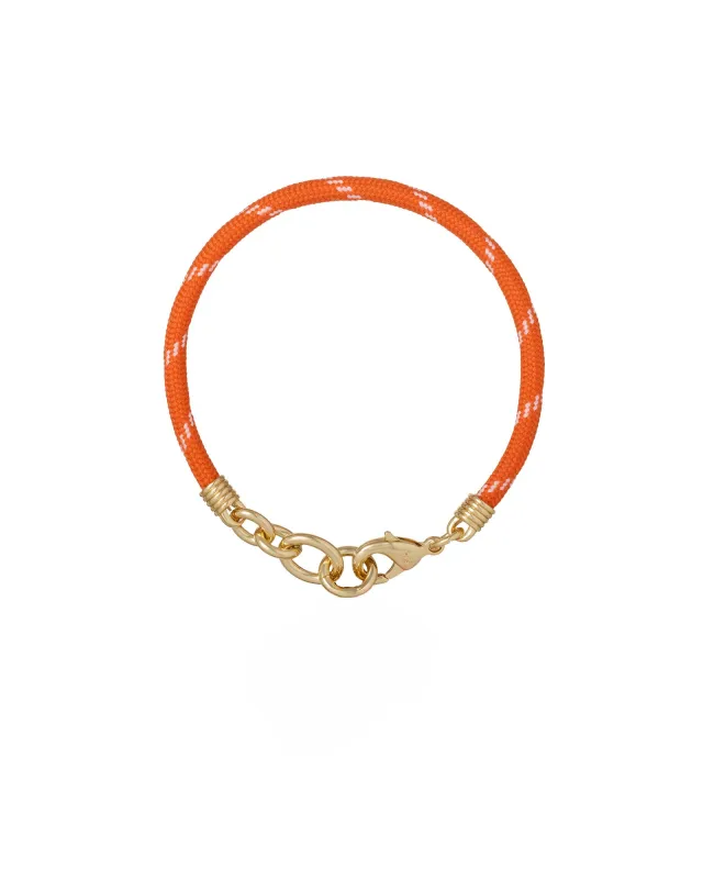 The Happy Cord Charm Bracelet made by Roxanne Assoulin