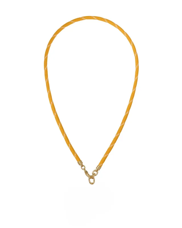 The Happy Cord Charm Necklace made by Roxanne Assoulin