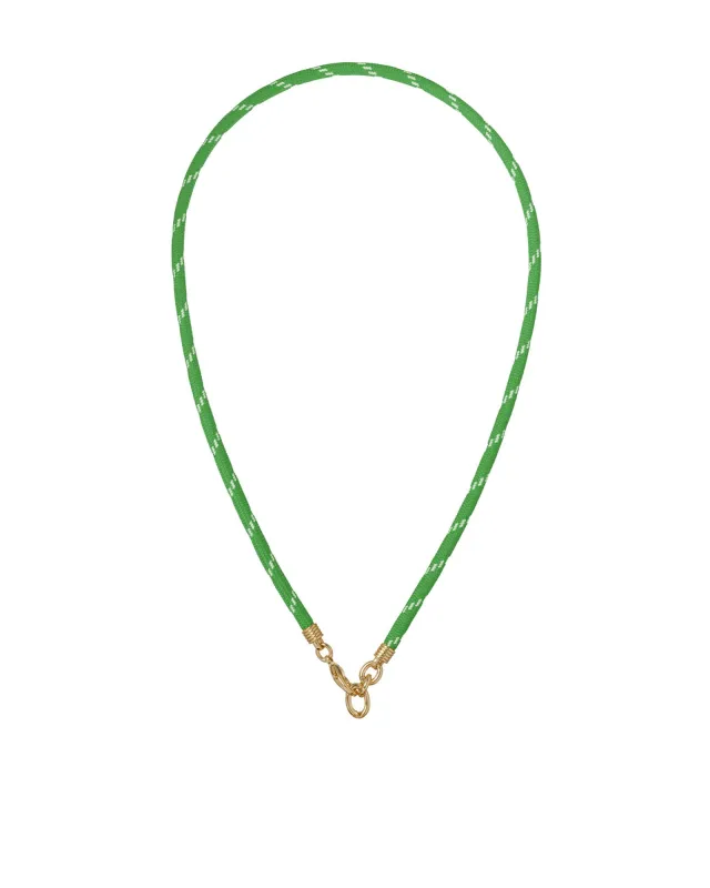 The Happy Cord Charm Necklace made by Roxanne Assoulin