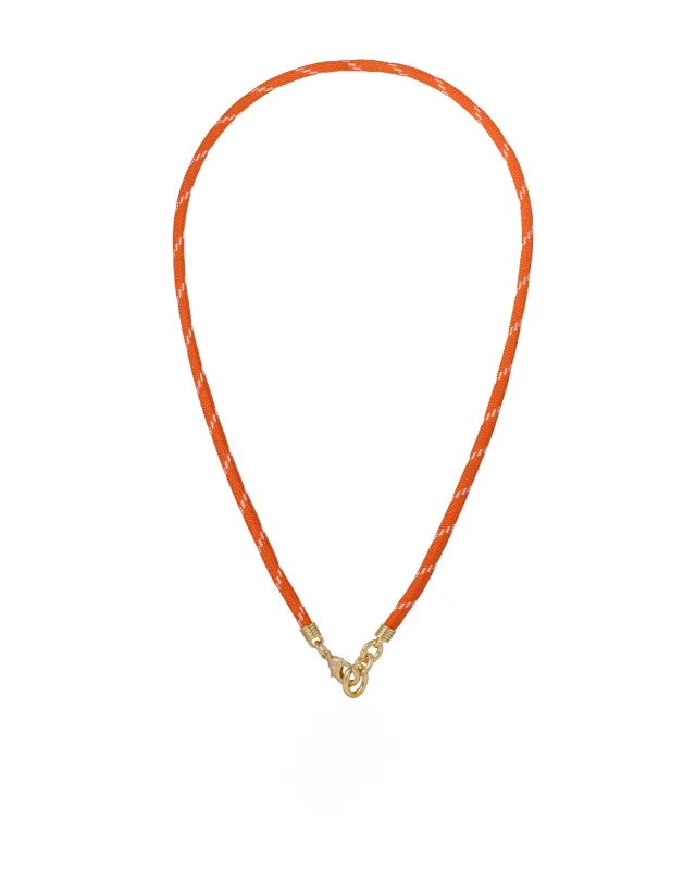 The Happy Cord Charm Necklace made by Roxanne Assoulin