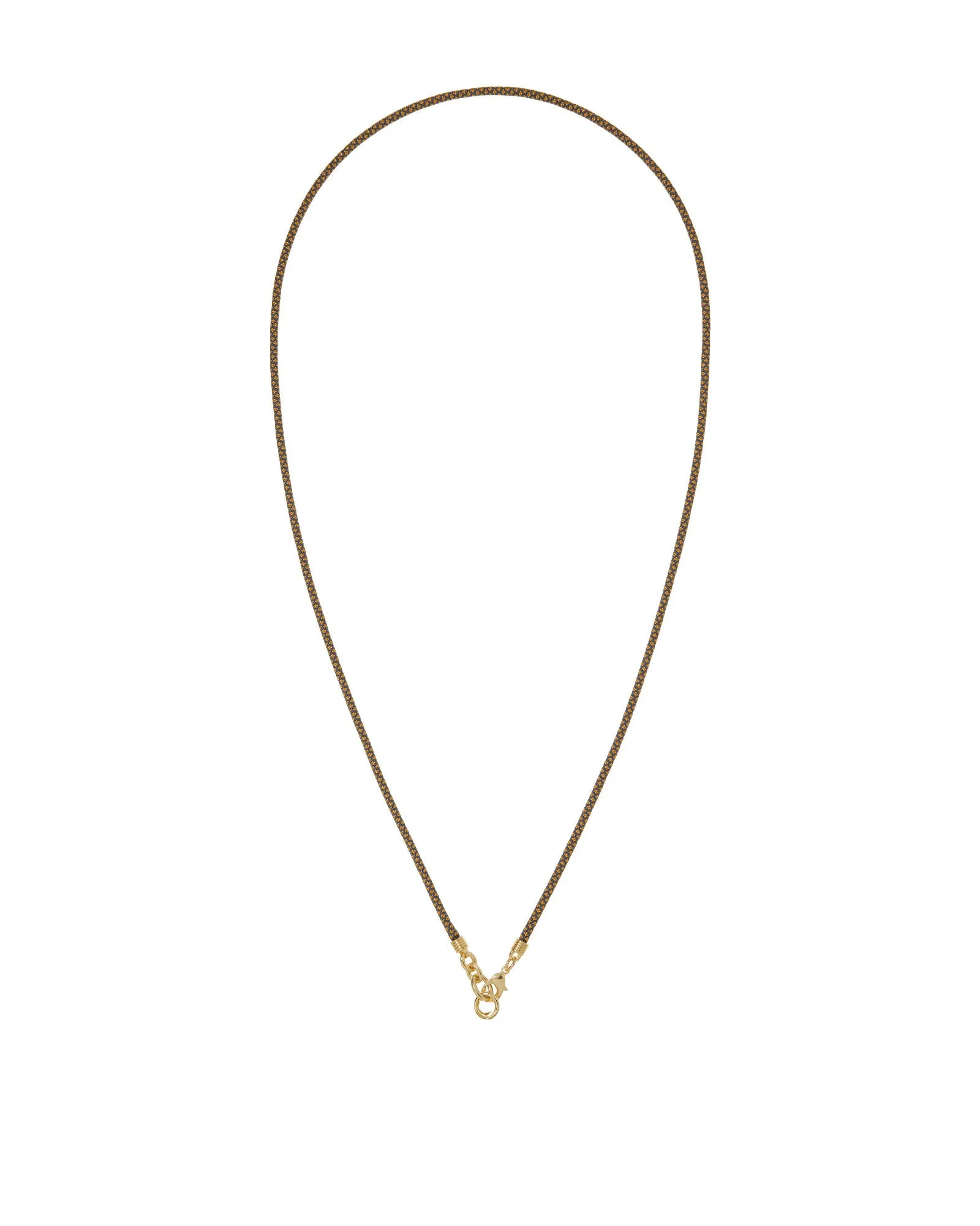 The Long Happy Cord Charm Necklace sold by Roxanne Assoulin