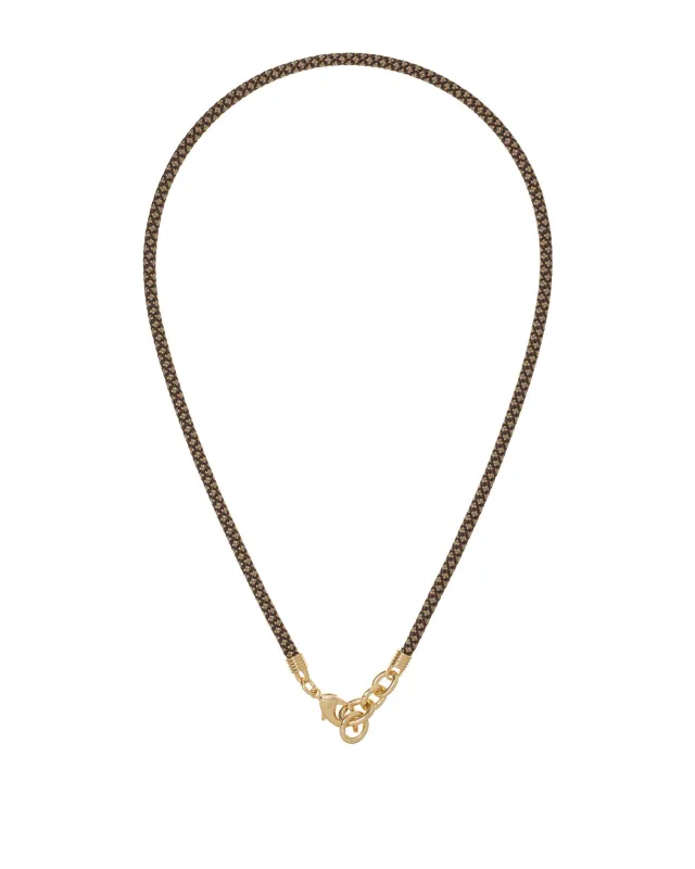 The Happy Cord Charm Necklace made by Roxanne Assoulin