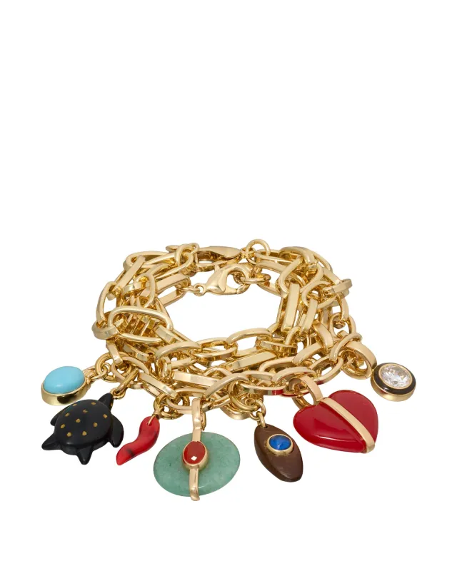 The Tiny Treasures Bracelet Stack made by Roxanne Assoulin