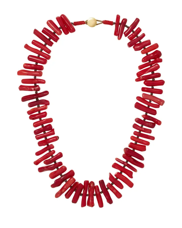 The Coral Branch Necklace made by Roxanne Assoulin