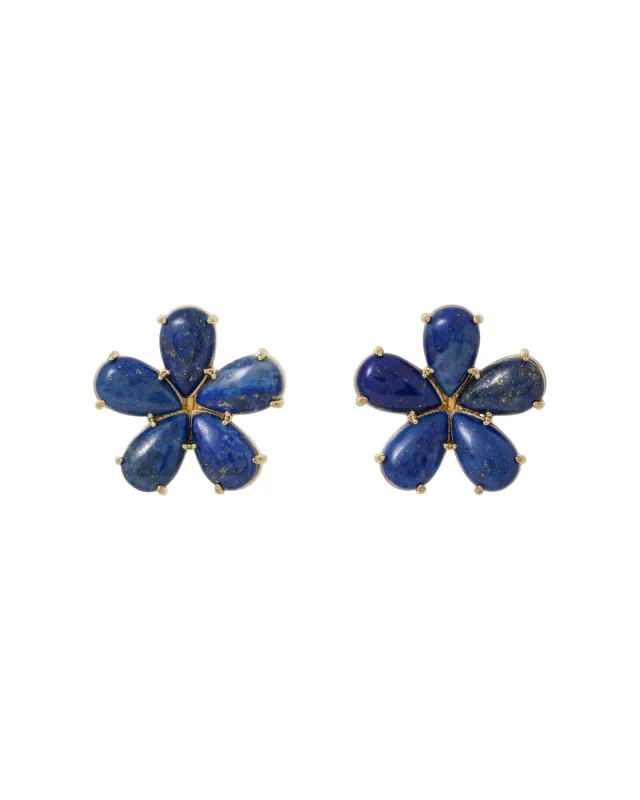 The Stone Flower Earring made by Roxanne Assoulin