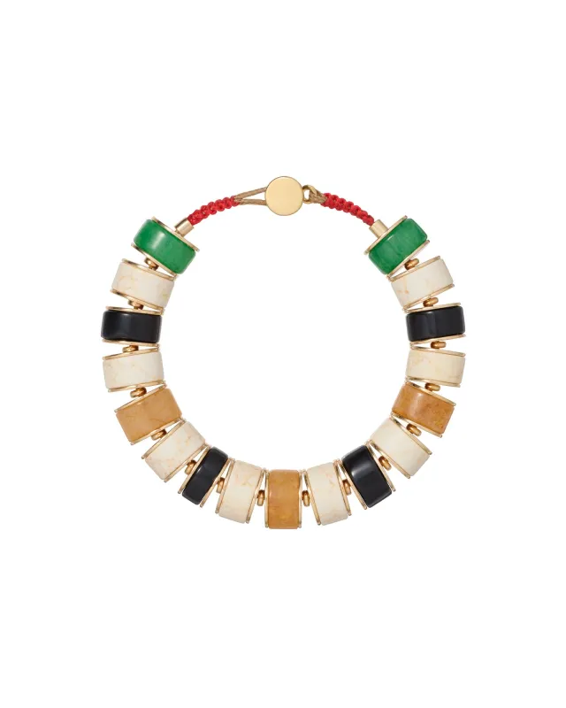 The Stone Slice Bracelet made by Roxanne Assoulin