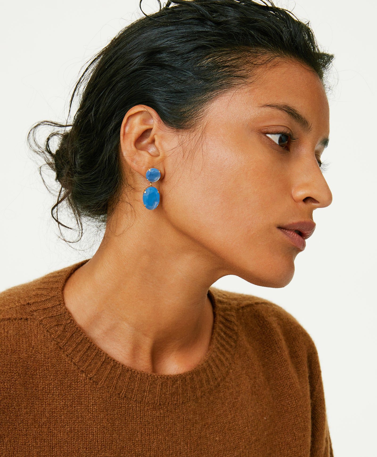 Simply Sapphire Earrings sold by Roxanne Assoulin product image thumbnail 2