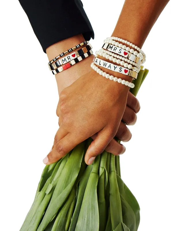 Gonna Get Married Bracelets made by Roxanne Assoulin