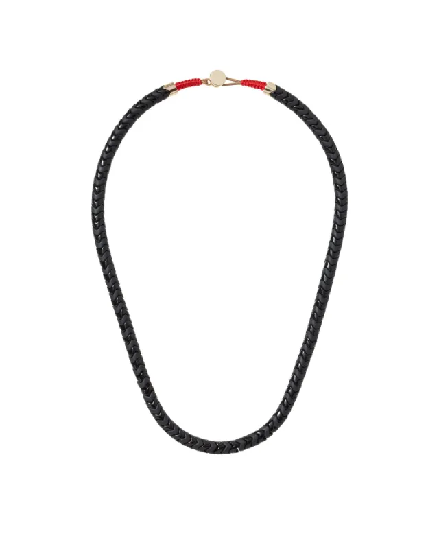 Black Out Wave Necklace sold by Roxanne Assoulin