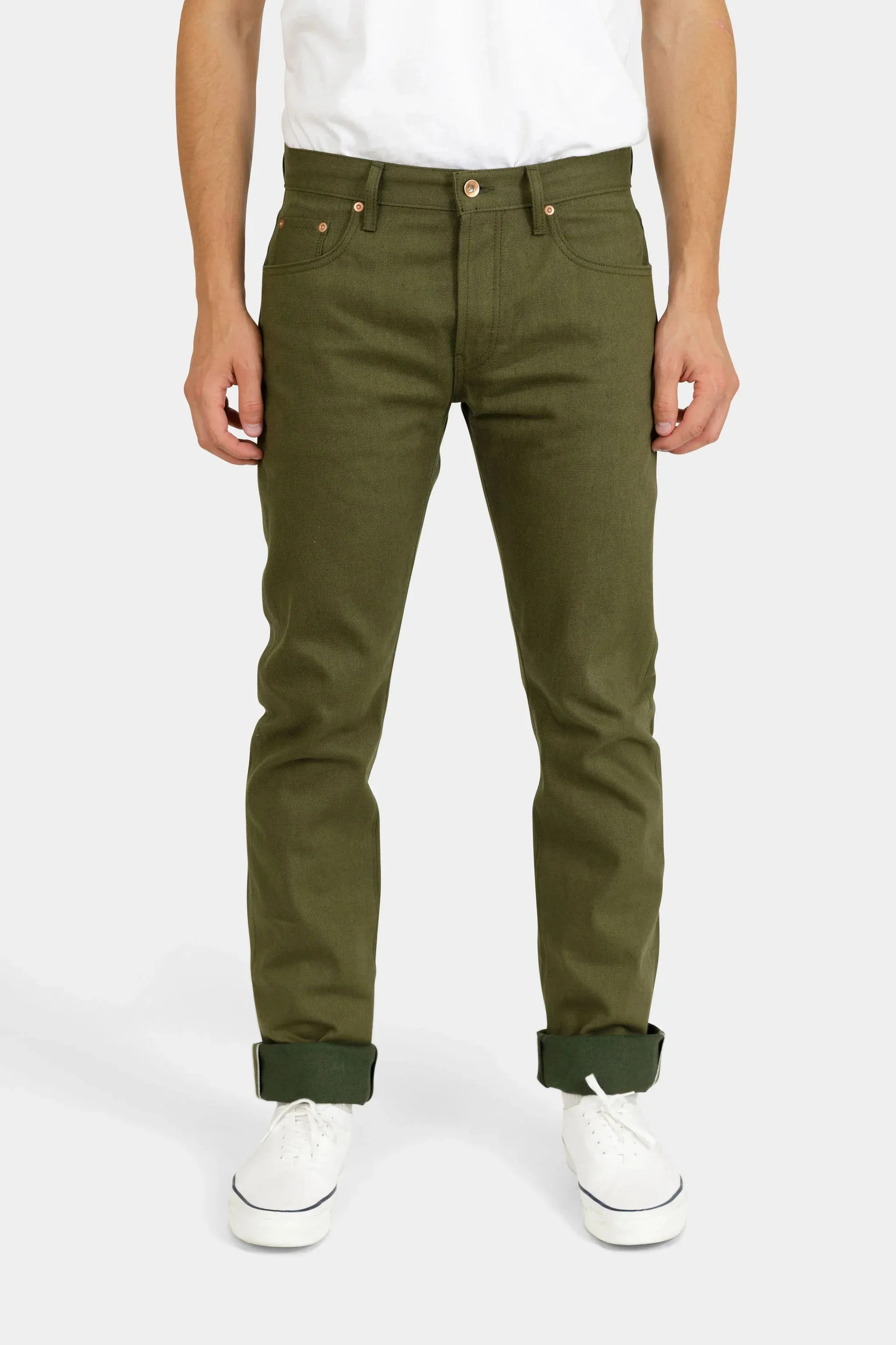 Jack Donnelly - Nihon Menpu Selvedge Denim Green Pants sold by Richter Goods product image thumbnail 2