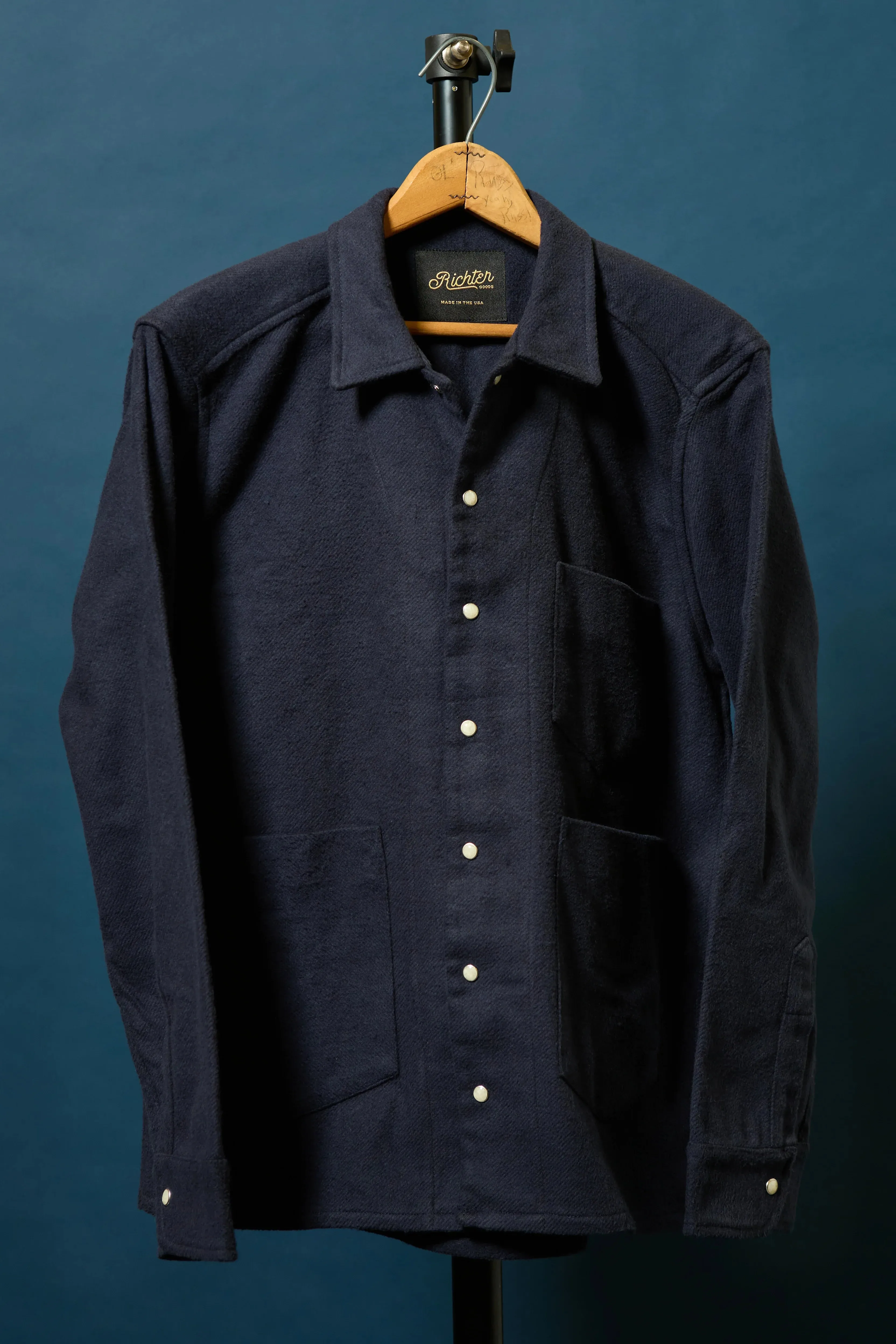 Western Chore Coat in Navy Blue sold by Richter Goods product image thumbnail 3