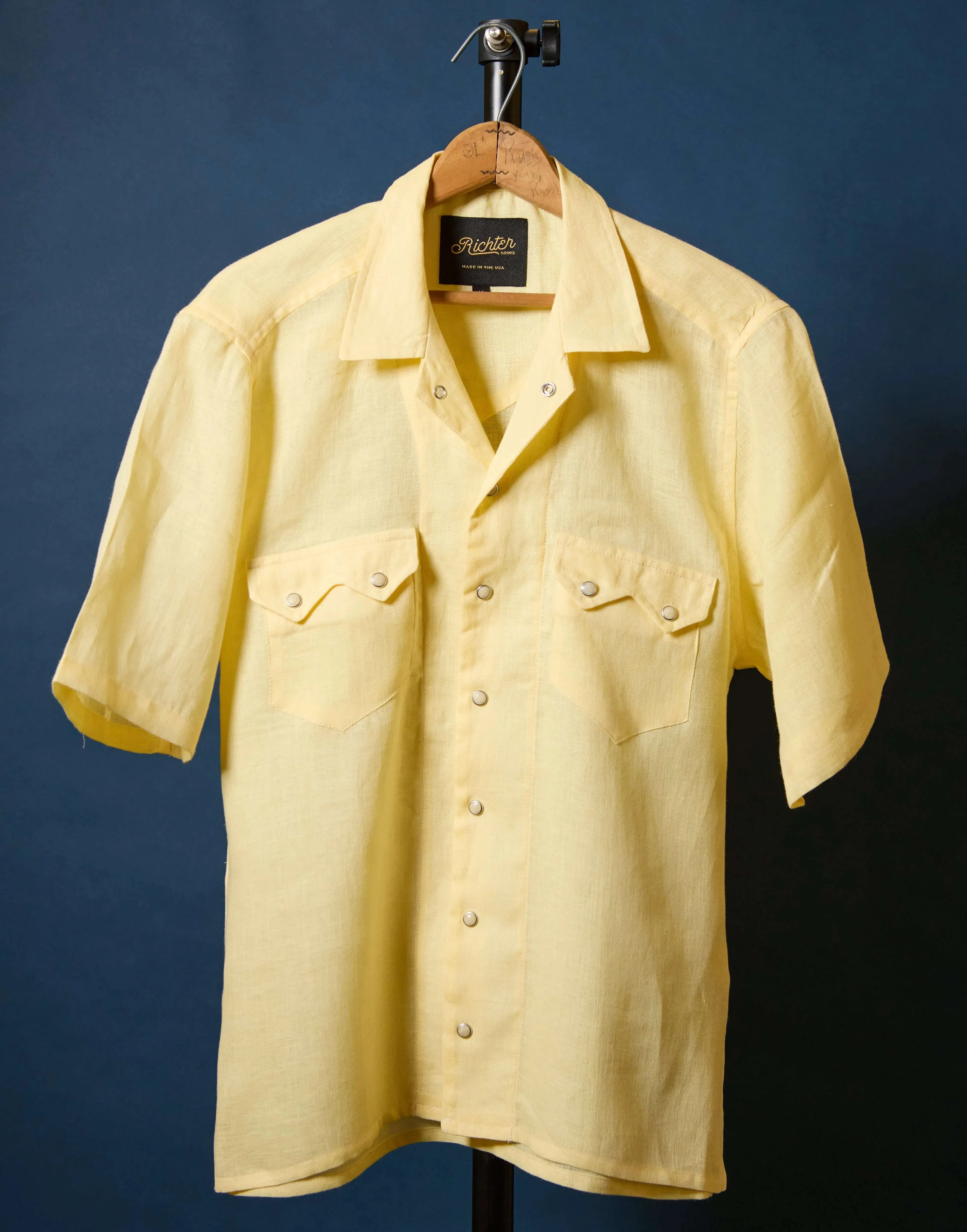 Western Linen in Butter Yellow sold by Richter Goods product image thumbnail 2
