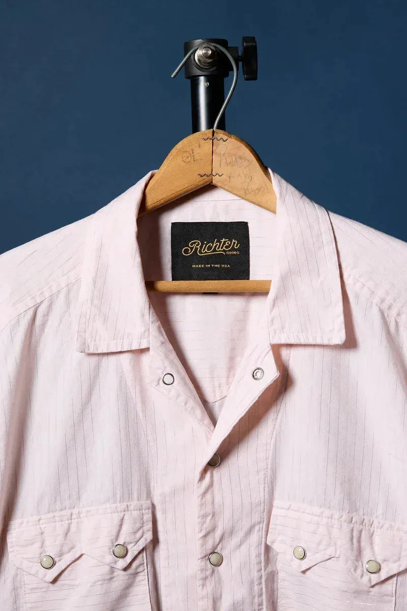 Western Lurex in Pink sold by Richter Goods