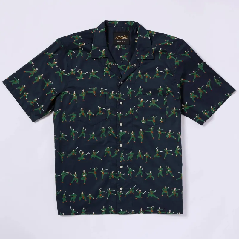 Karate Chop Cotton Broadcloth sold by Richter Goods