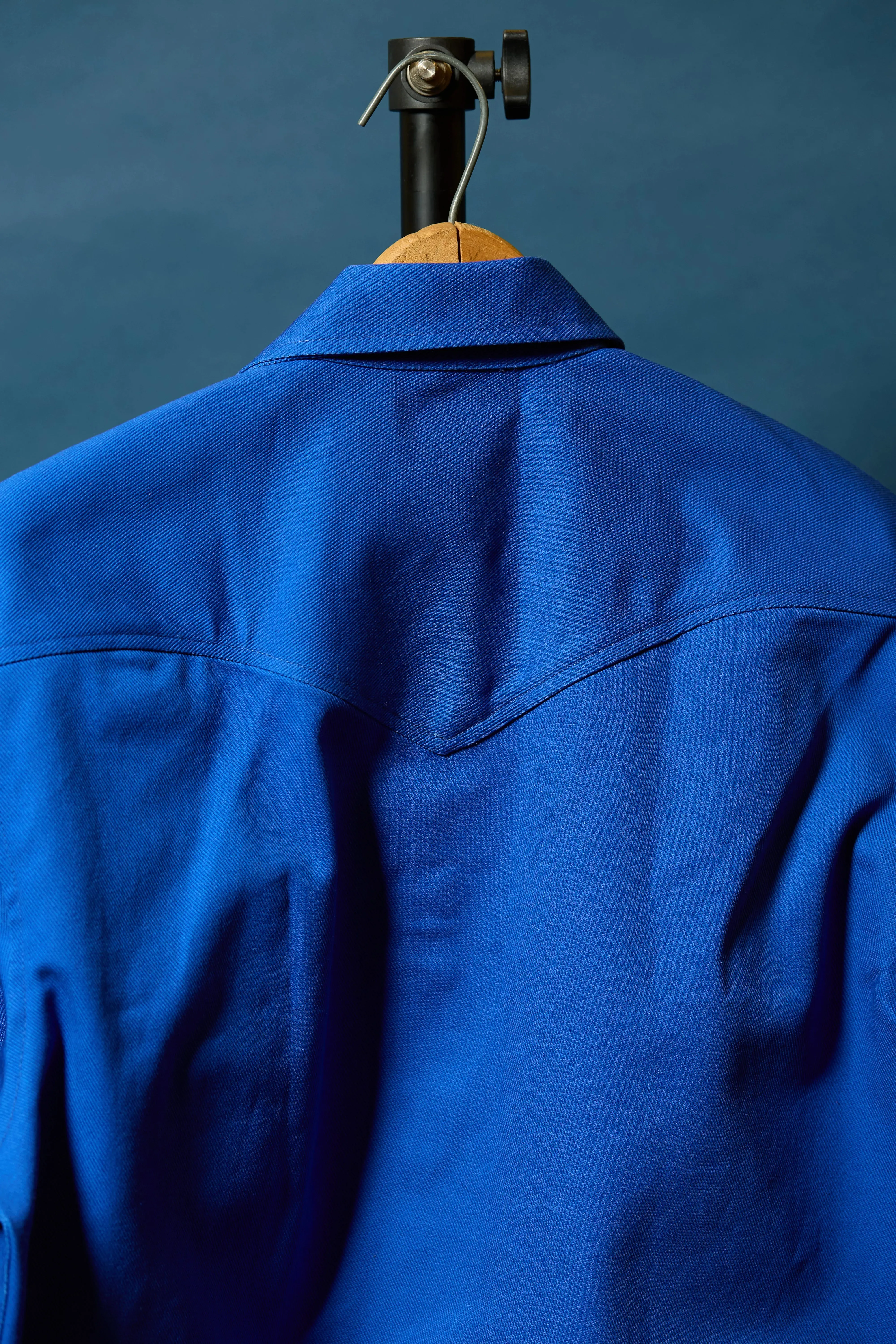 Terlingua Trucker Jacket in Electric Blue sold by Richter Goods product image thumbnail 3