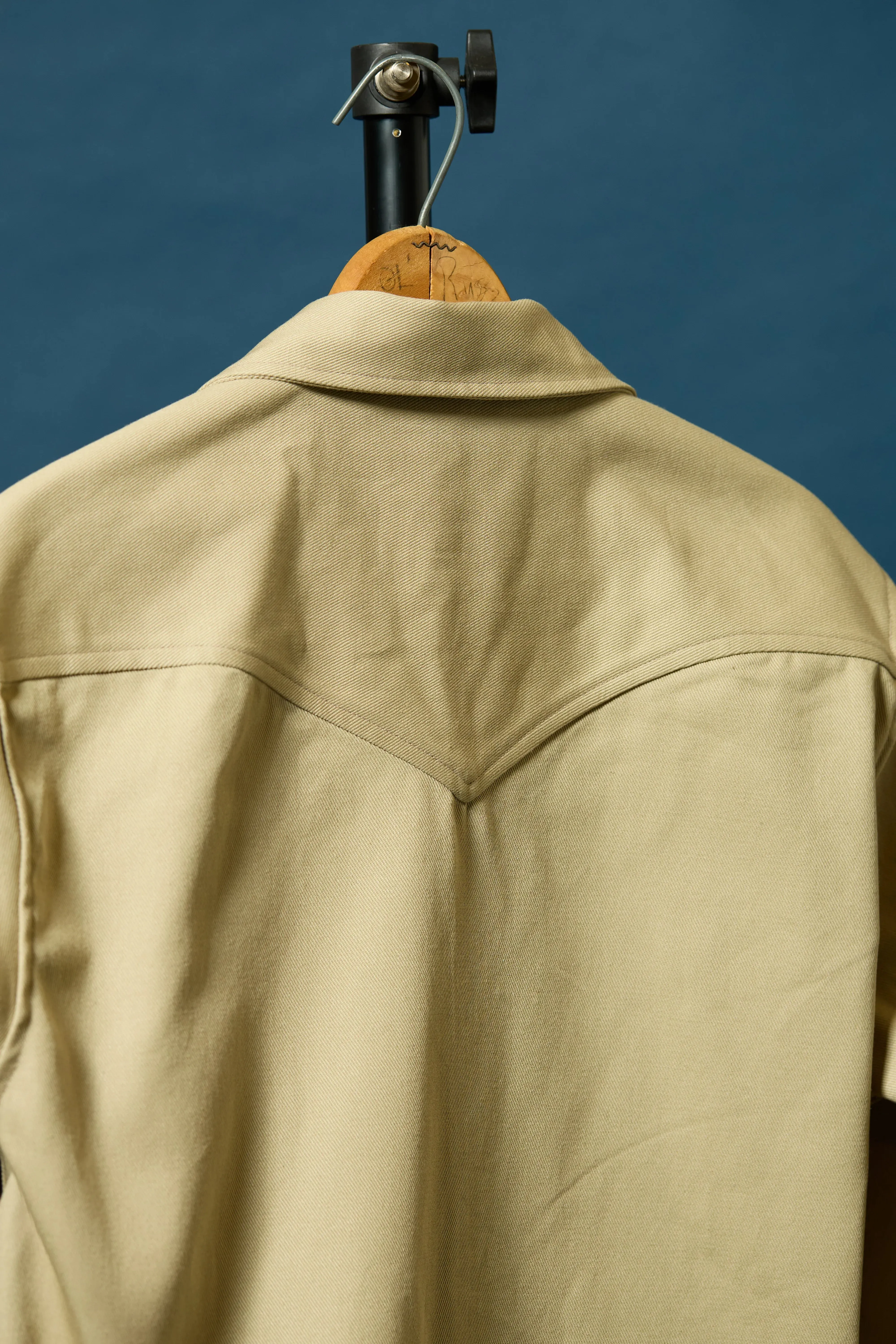 Terlingua Trucker Jacket in Khaki sold by Richter Goods product image thumbnail 4