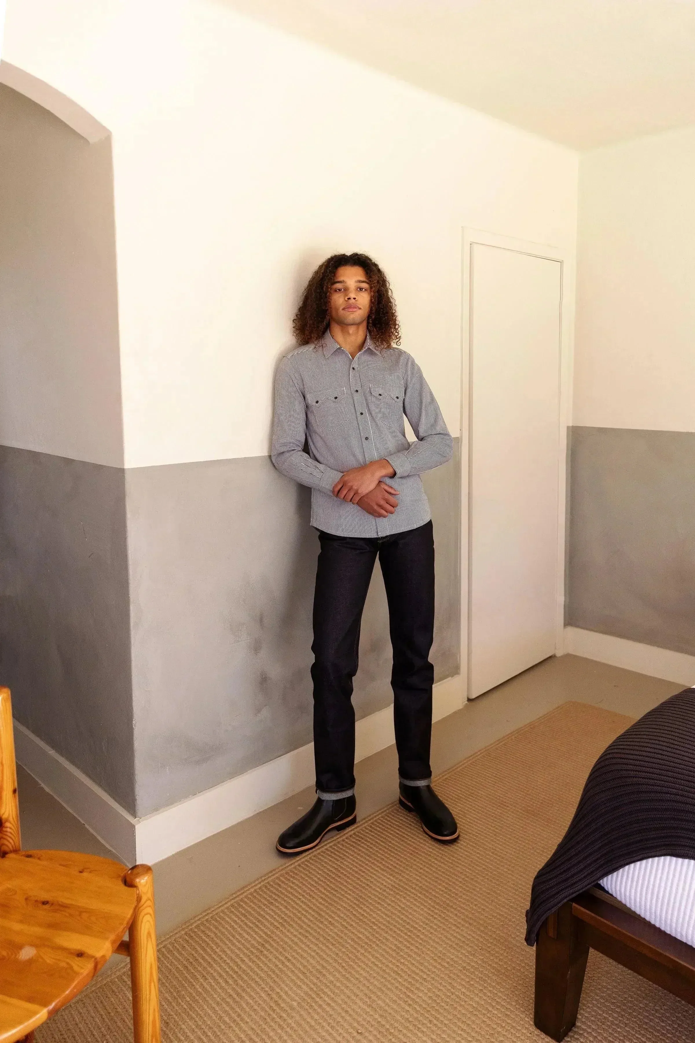 Hickory Stripe Western sold by Richter Goods