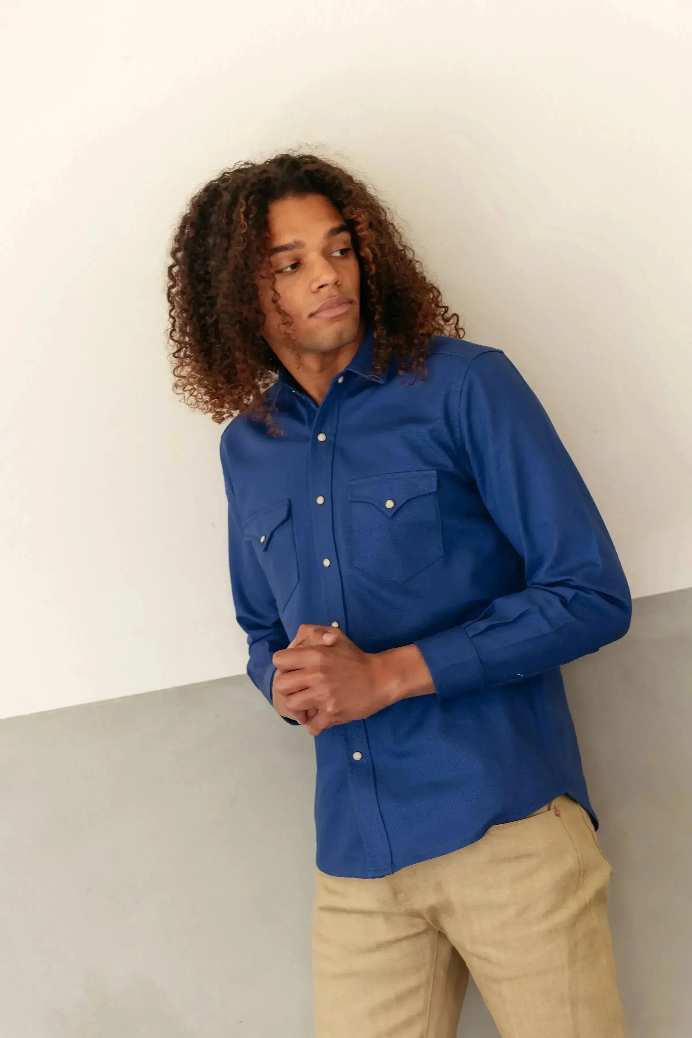 Duck Canvas Weekday Western in Elemental Blue sold by Richter Goods