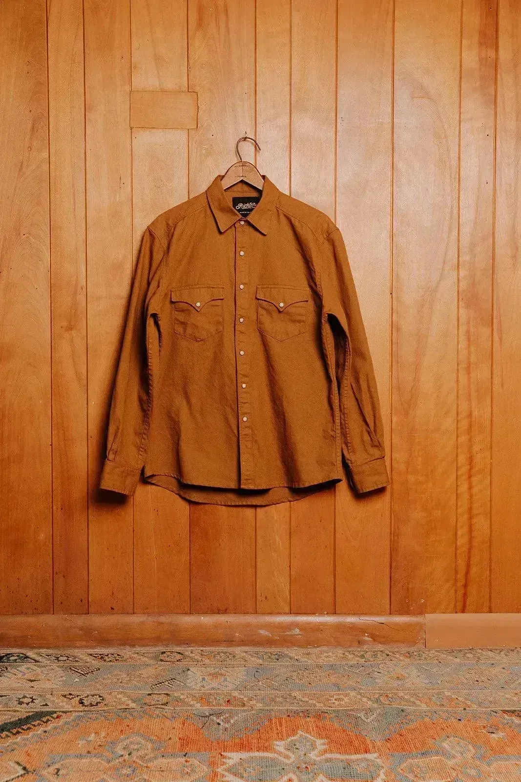 Duck Canvas Weekday Western in Burnt Clay sold by Richter Goods product image thumbnail 2