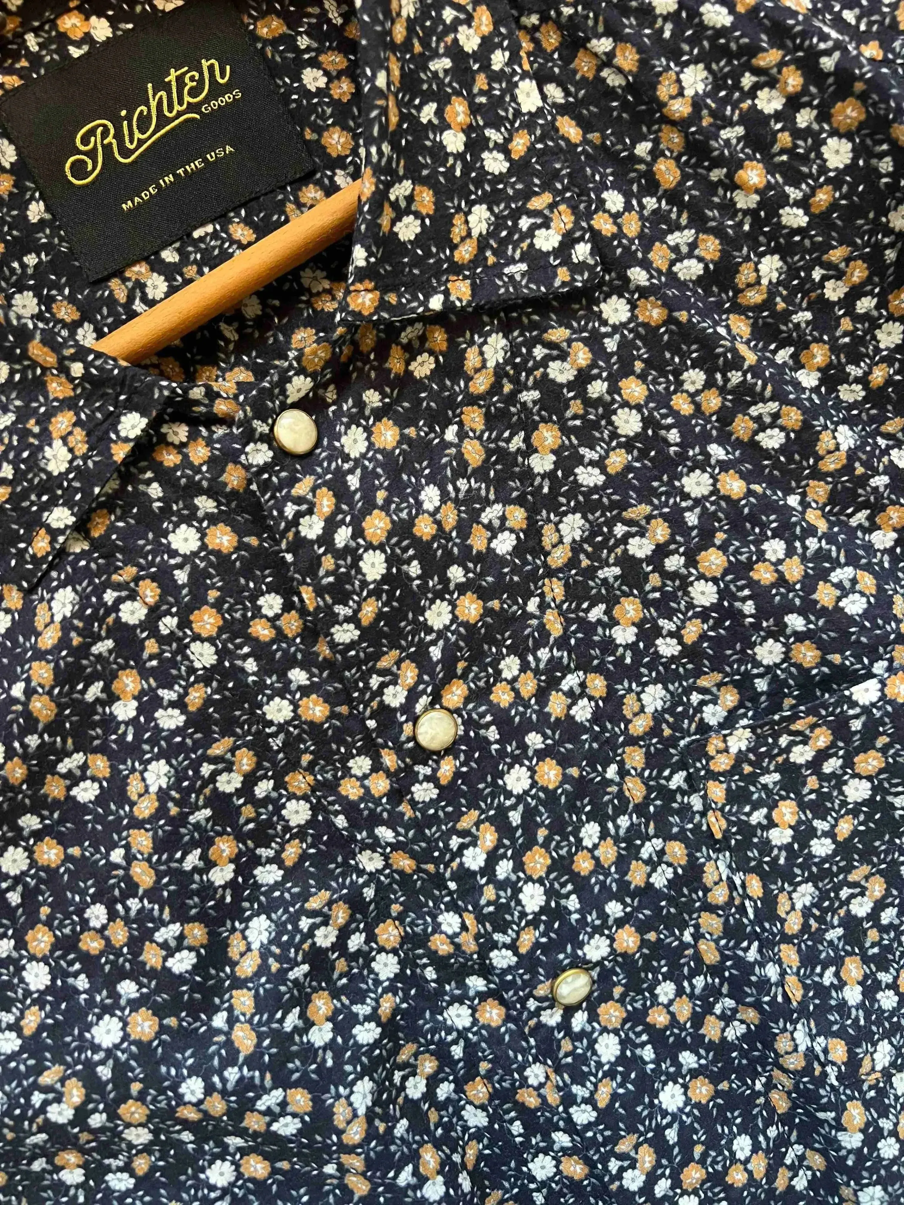 Presidio Seersucker in Floral Print sold by Richter Goods product image thumbnail 3