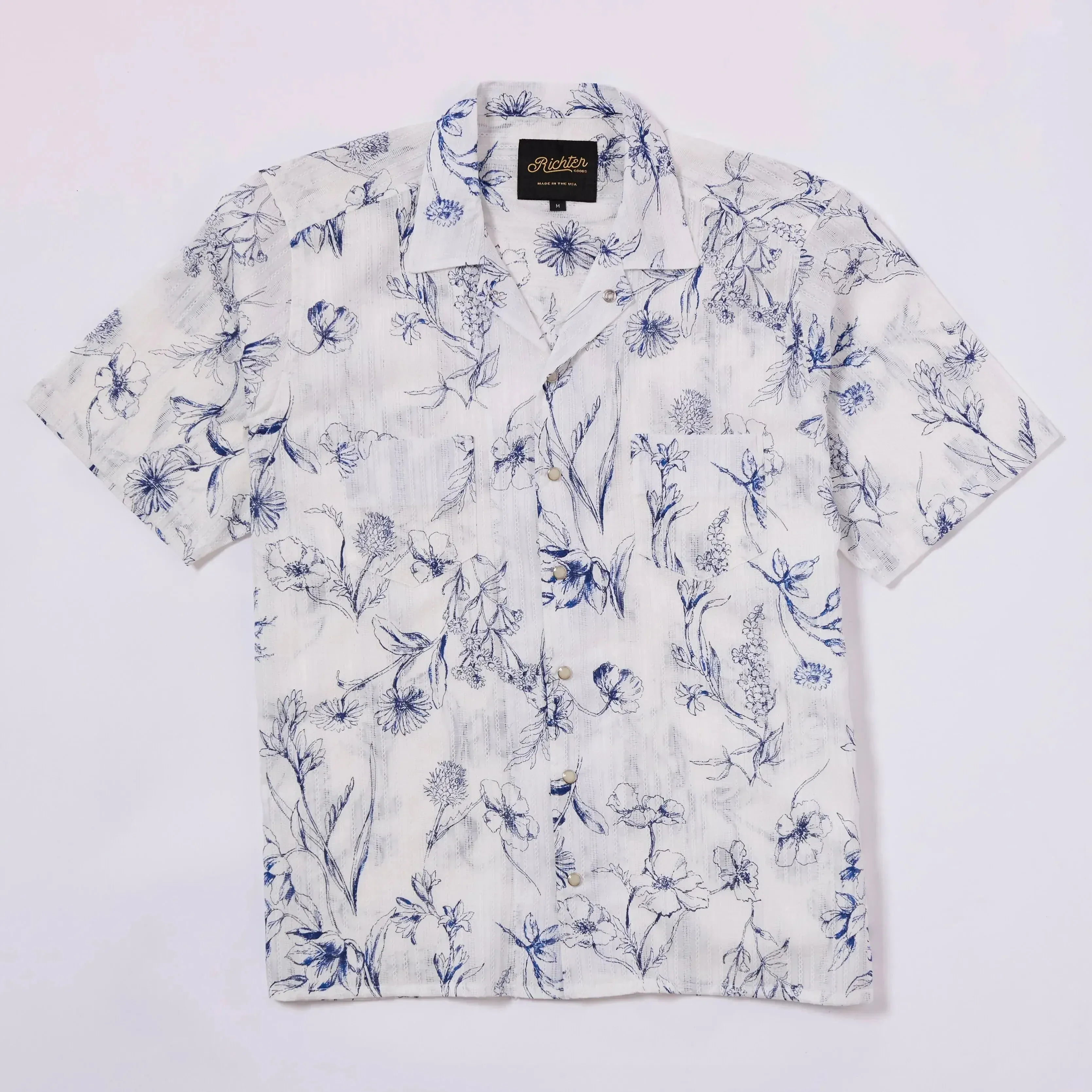 Hondo in White Pointelle sold by Richter Goods