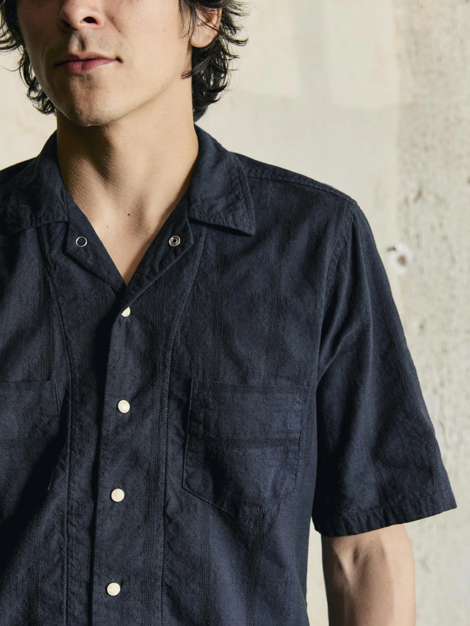 i+w x richter goods tonal striped pearl snap sold by Richter Goods product image thumbnail 5