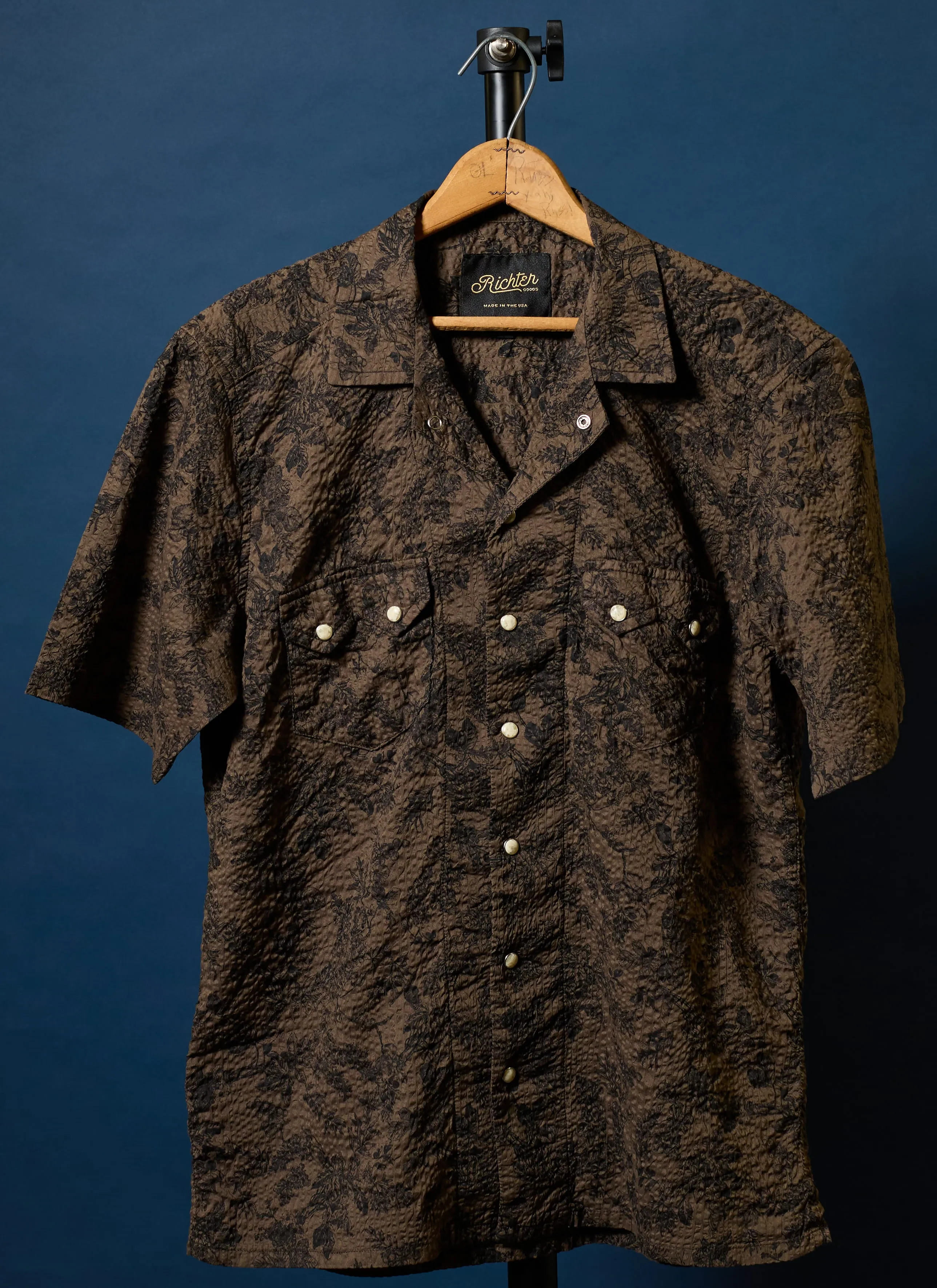 Salado Seersucker in Floral sold by Richter Goods product image thumbnail 2