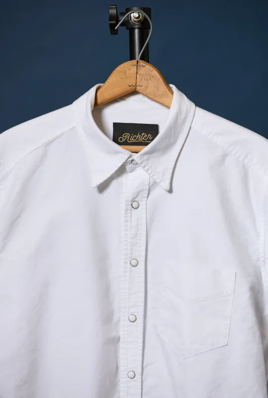 Frances White Western Oxford made by Richter Goods