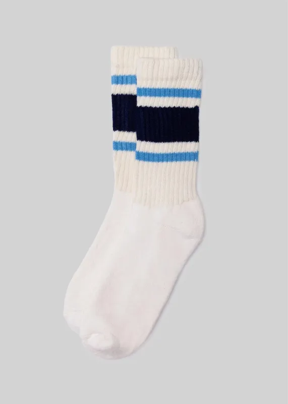 The Retro Stripe: Navy/col. blue / One Size made by American Trench