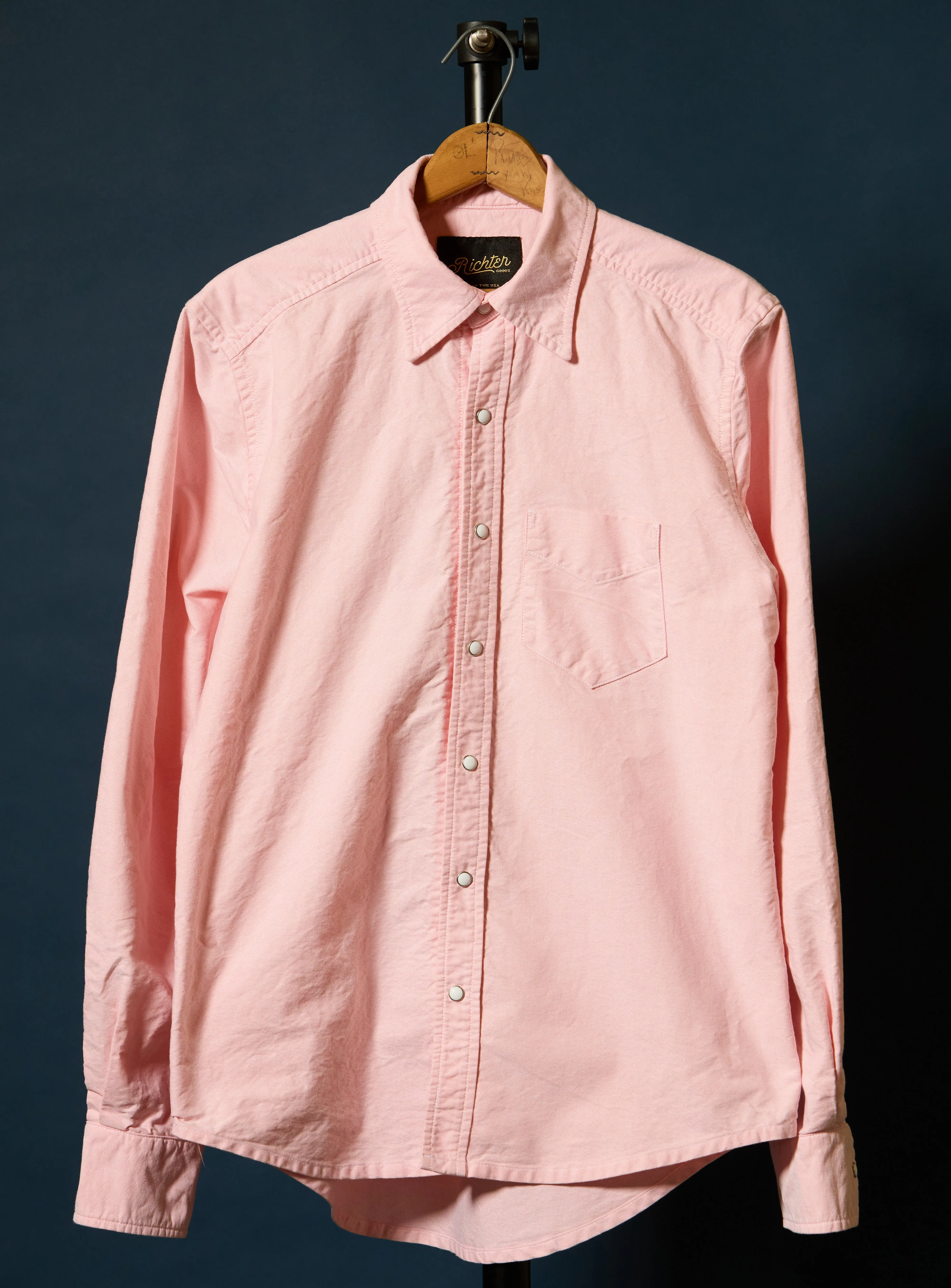 Frances Pink Western Oxford sold by Richter Goods product image thumbnail 2