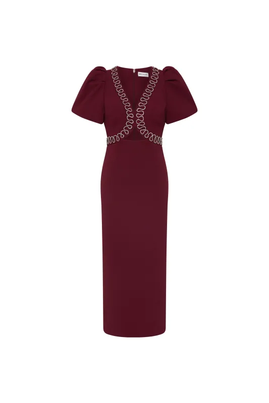 Cava Midi Dress made by Rebecca Vallance