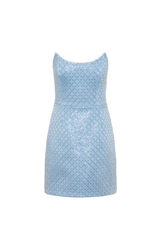 Alix Mini Dress made by Rebecca Vallance