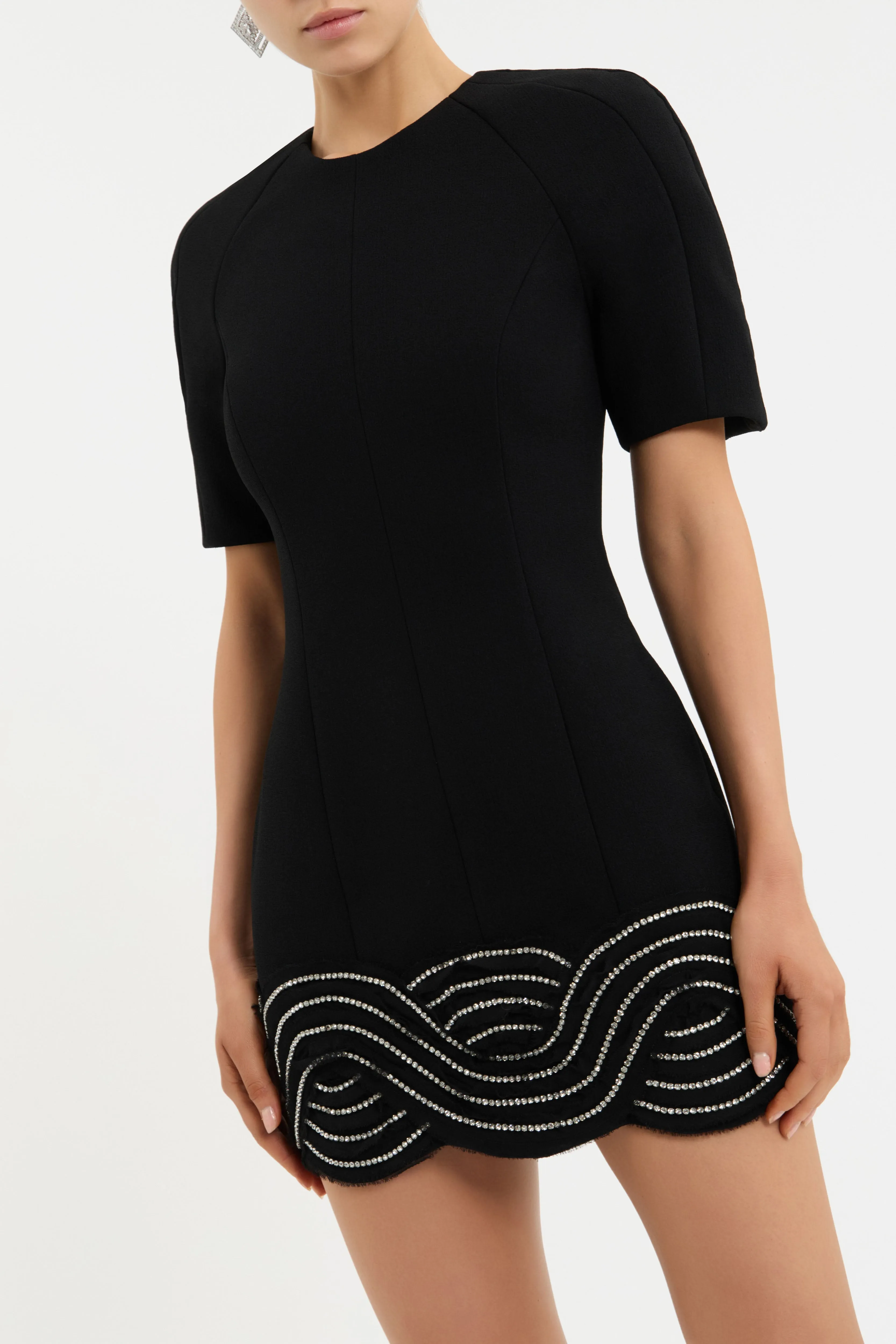 Bellatrix Short Sleeve Mini Dress sold by Rebecca Vallance product image thumbnail 5