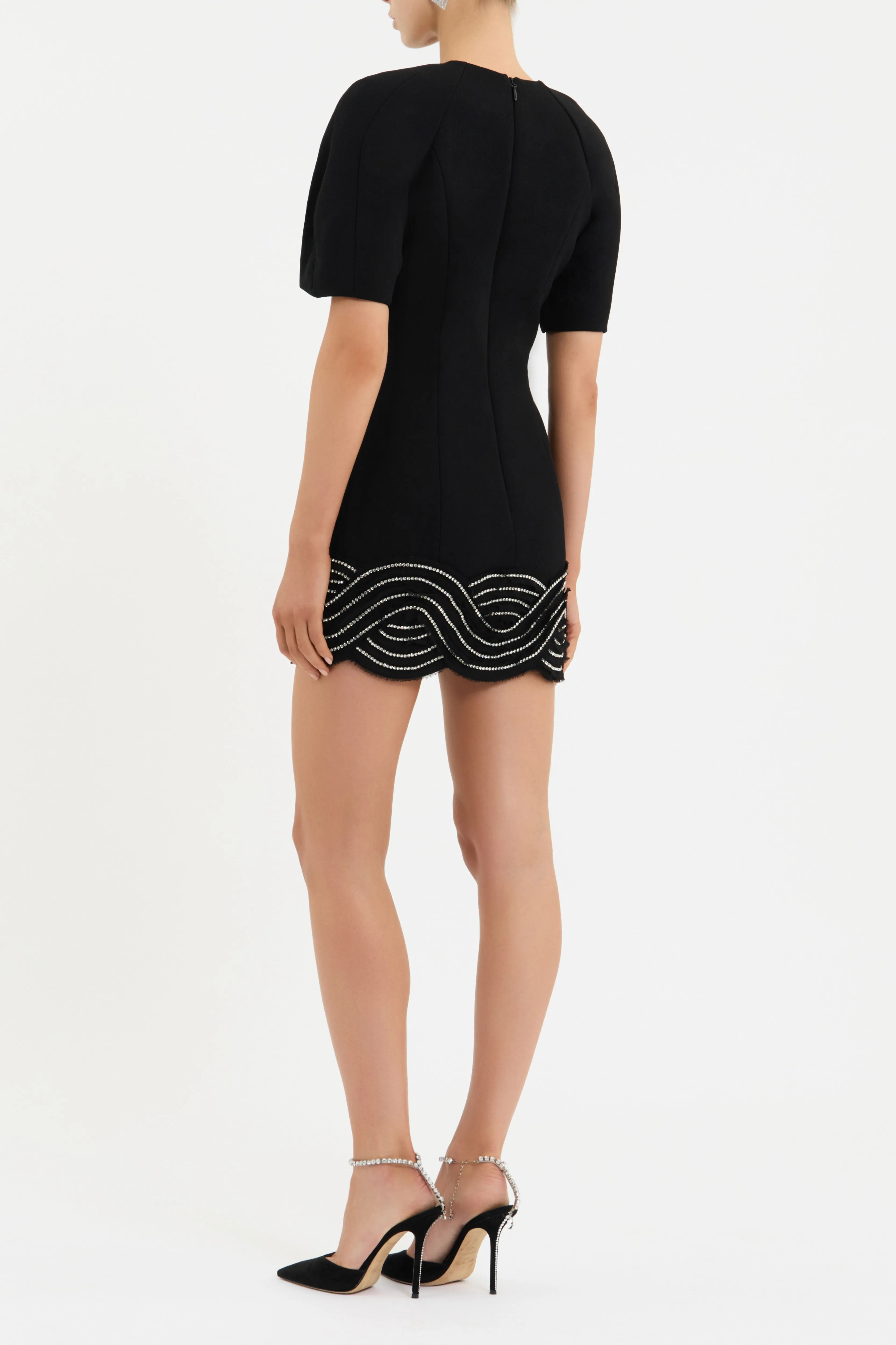 Bellatrix Short Sleeve Mini Dress sold by Rebecca Vallance product image thumbnail 4